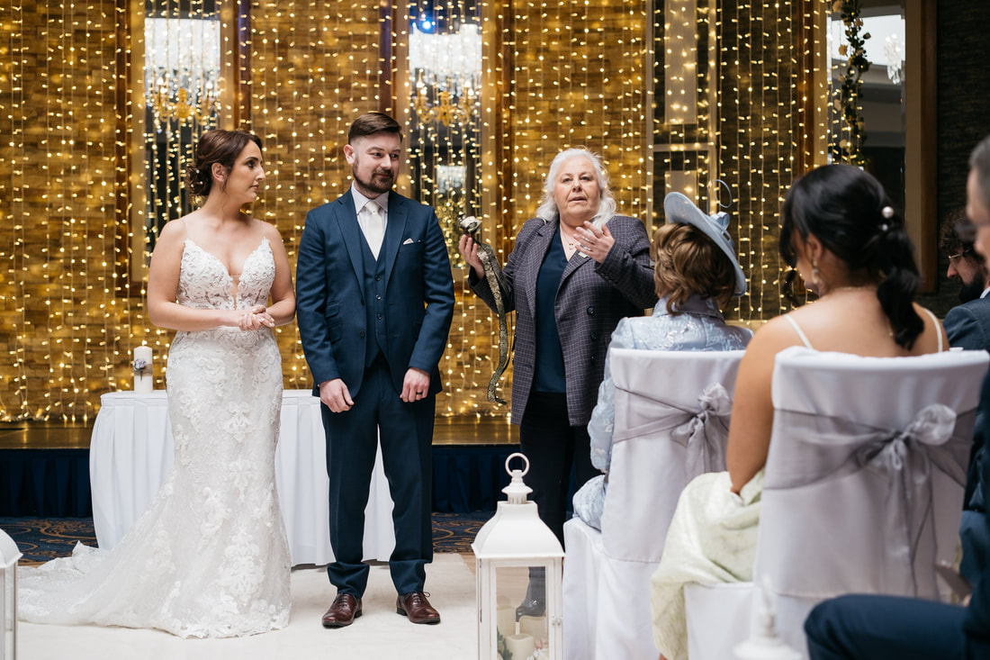 A Civil Ceremony Photograph by Patrick Duddy Photography - Documentary Wedding Photography Derry At An Grainan Hotel, County Donegal Ireland