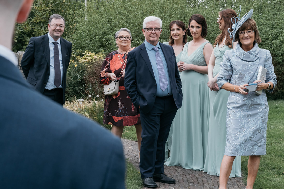 Afternoon Drinks Reception after a Civil Ceremony Photograph by Patrick Duddy Photography - Documentary Wedding Photography Derry At An Grainan Hotel, County Donegal Ireland