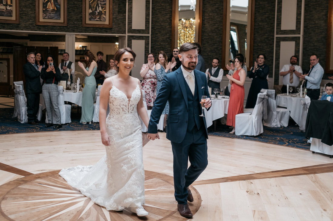 The Evening Reception after a Civil Ceremony Photograph by Patrick Duddy Photography - Documentary Wedding Photography Derry At An Grainan Hotel, County Donegal Ireland