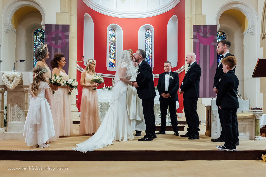 Wedding at St Patrick's, Derry & The Inishowen Gateway Hotel, Donegal. Documentary Wedding Photography by Patrick Duddy Photography, Derry, Ireland.